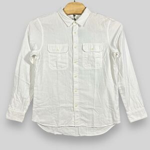 Buck Mason White Casual Button Down Shirt